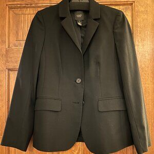 J. Crew Black Super 120's Blazer Sz4